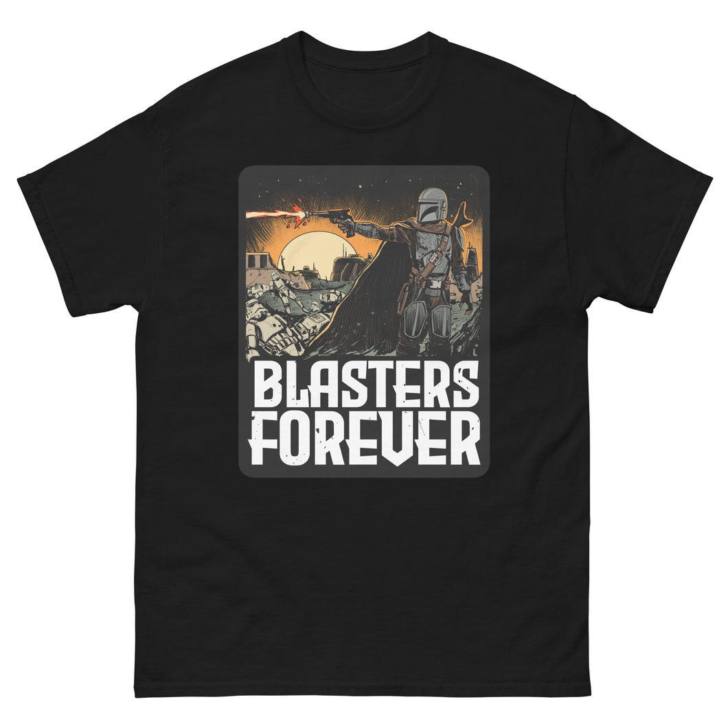 Blasters Forever Mandalorian T-shirt
